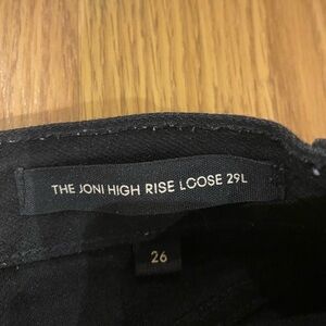 Joni High Rise black denim jeans